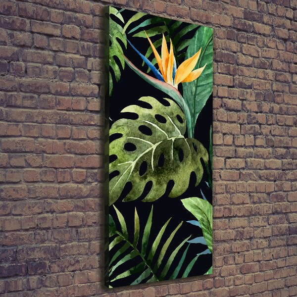 Large canvas wall art Hawaiian pattern