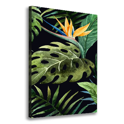 Large canvas wall art Hawaiian pattern