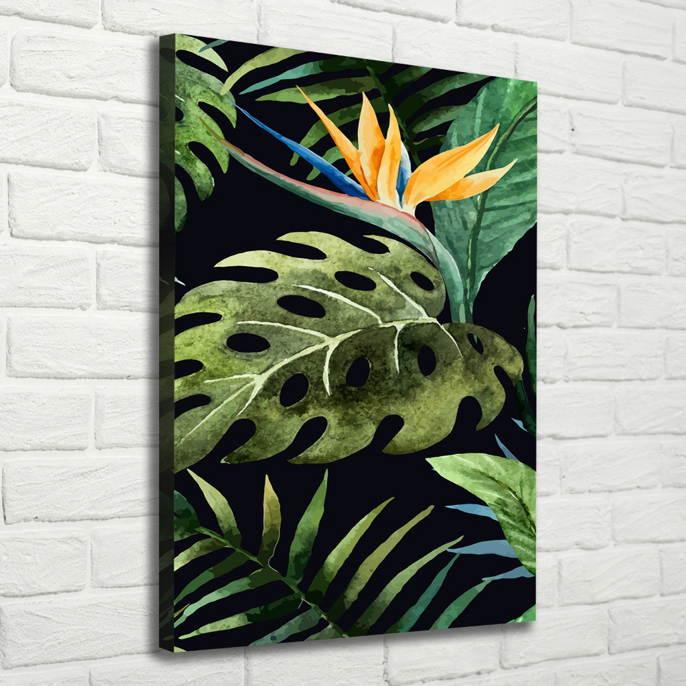 Large canvas wall art Hawaiian pattern