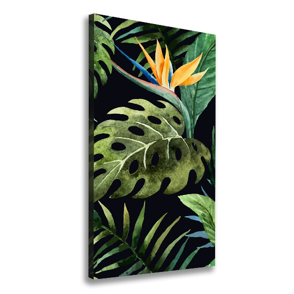 Large canvas wall art Hawaiian pattern