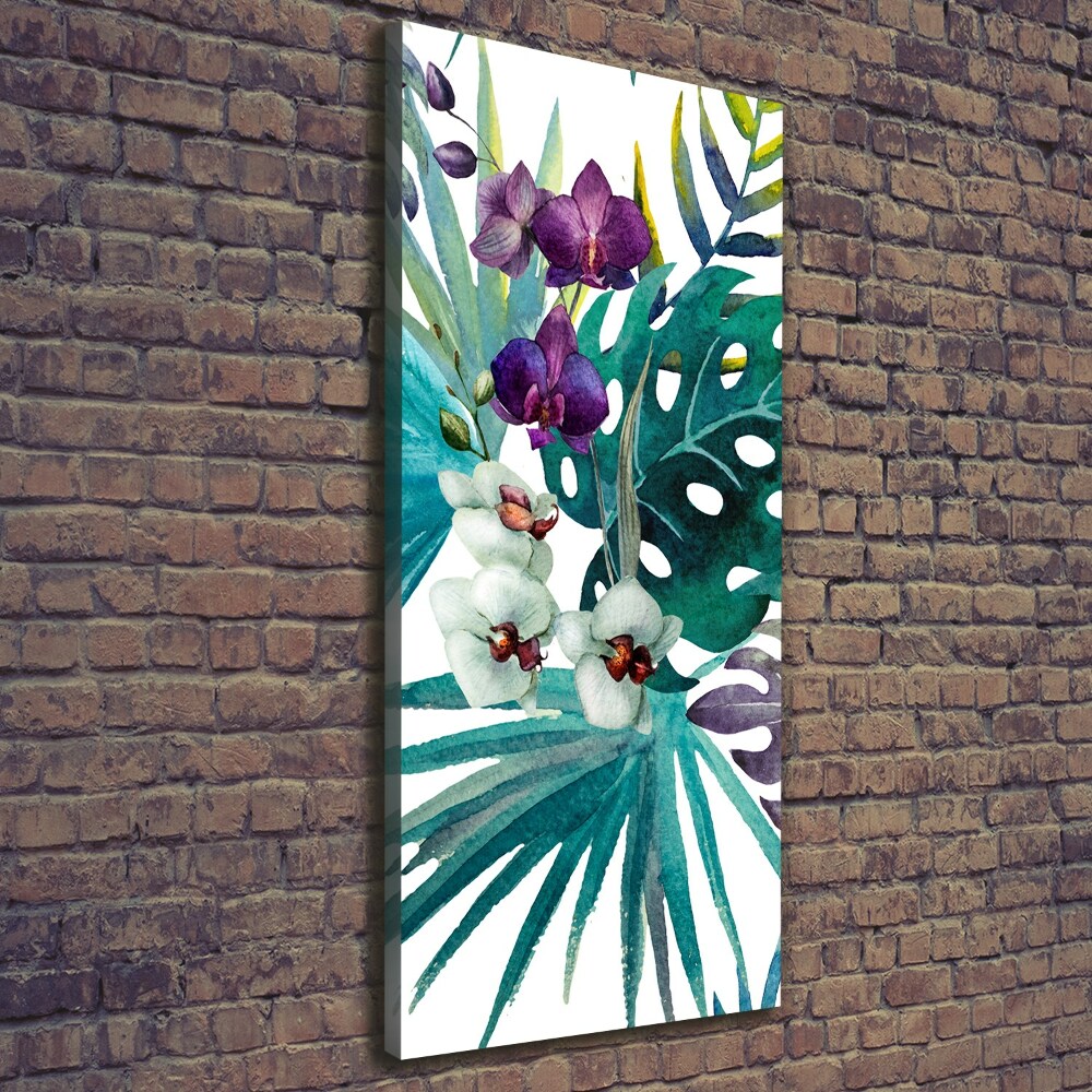 Canvas print Hawaiian pattern