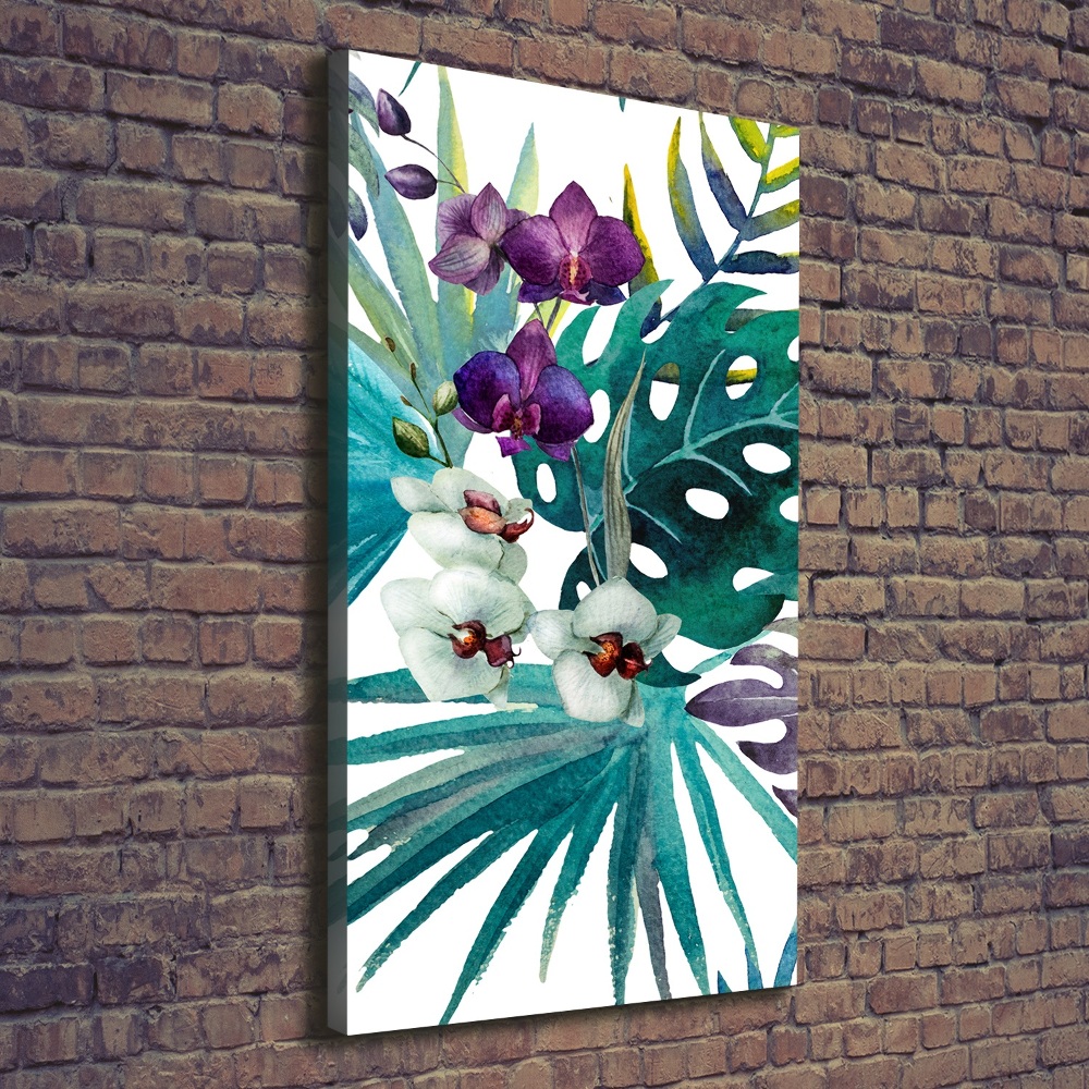 Canvas print Hawaiian pattern