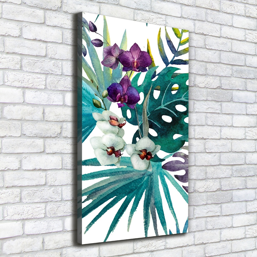 Canvas print Hawaiian pattern