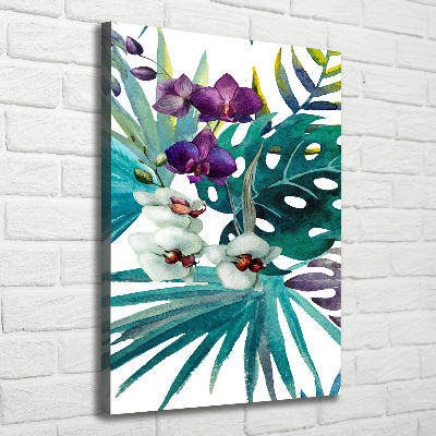 Canvas print Hawaiian pattern