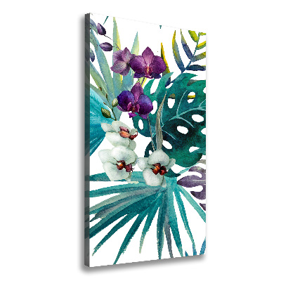 Canvas print Hawaiian pattern