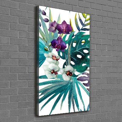 Canvas print Hawaiian pattern