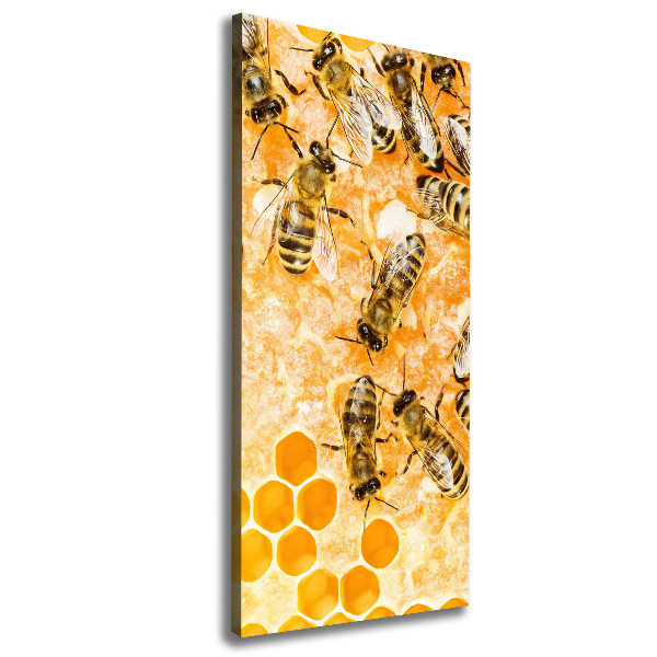 Canvas wall art Working bees