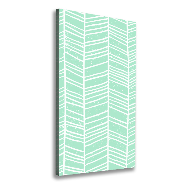 Canvas wall art Flankeet pattern