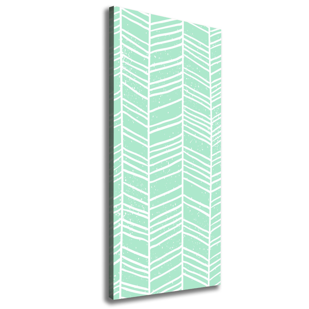 Canvas wall art Flankeet pattern