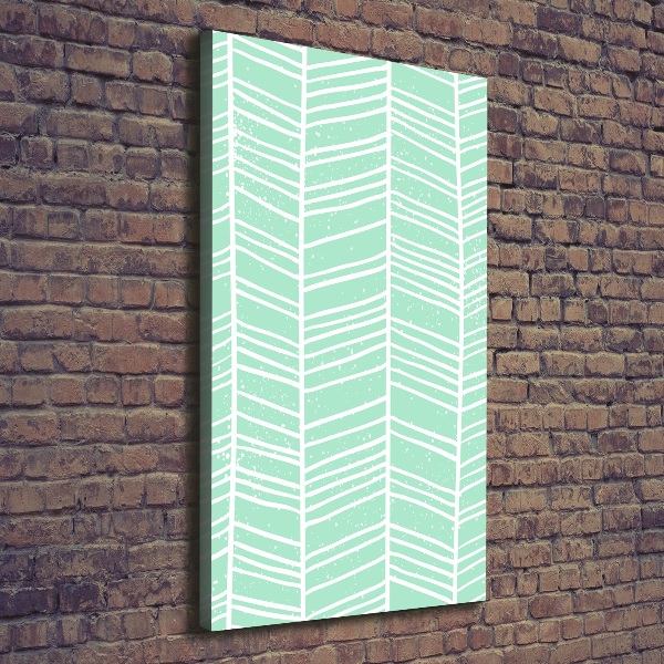 Canvas wall art Flankeet pattern