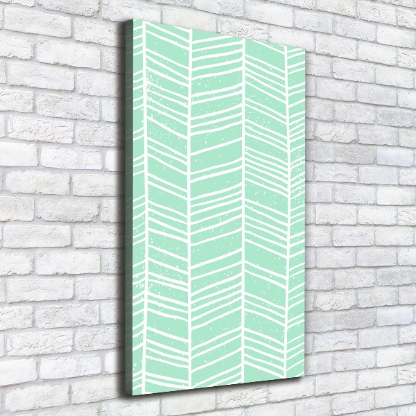 Canvas wall art Flankeet pattern