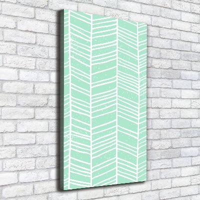 Canvas wall art Flankeet pattern