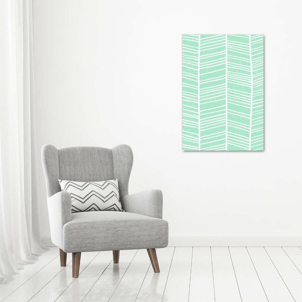 Canvas wall art Flankeet pattern