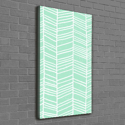 Canvas wall art Flankeet pattern