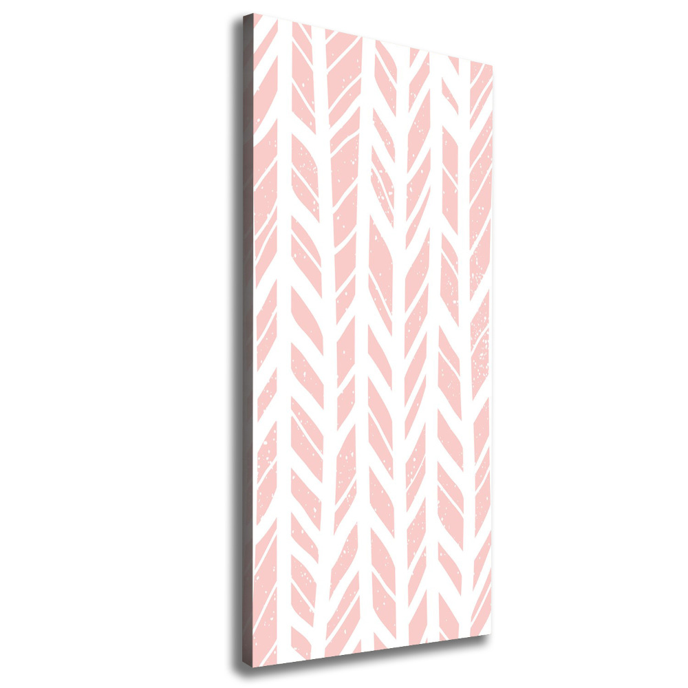 Canvas wall art Flankeet pattern