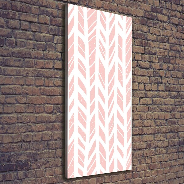 Canvas wall art Flankeet pattern