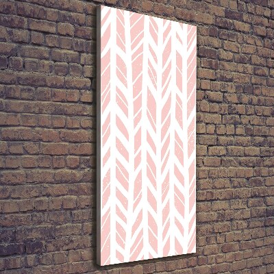 Canvas wall art Flankeet pattern