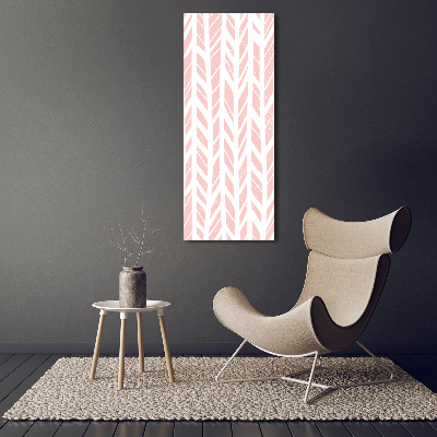 Canvas wall art Flankeet pattern