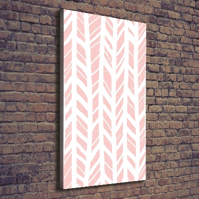 Canvas wall art Flankeet pattern