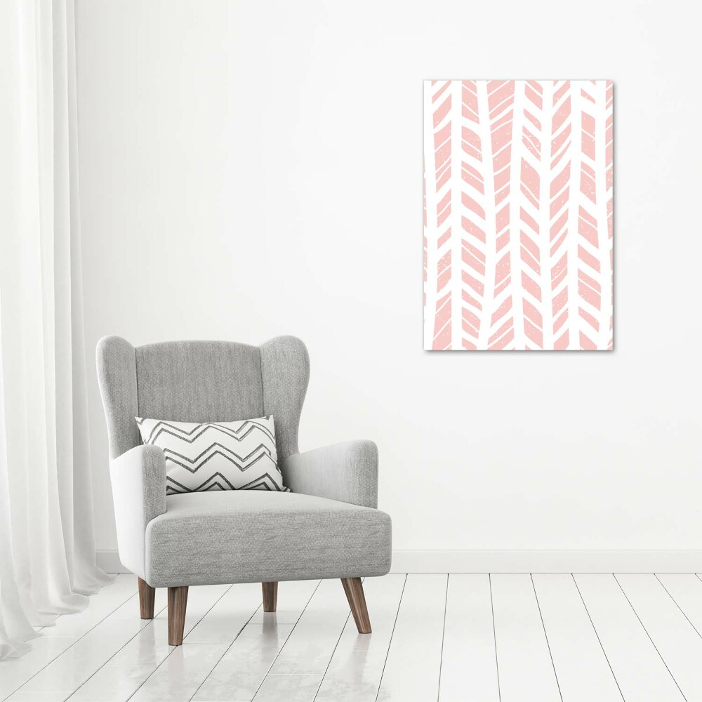 Canvas wall art Flankeet pattern