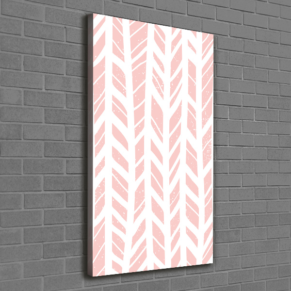 Canvas wall art Flankeet pattern