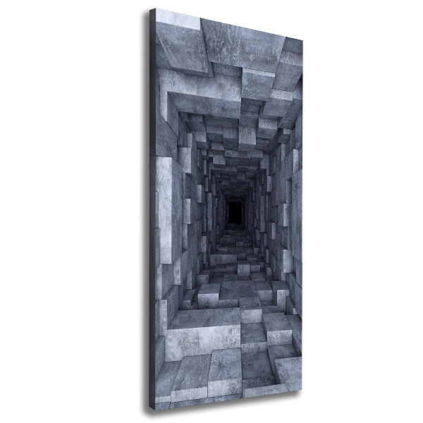 Picture canvas print Tunnel