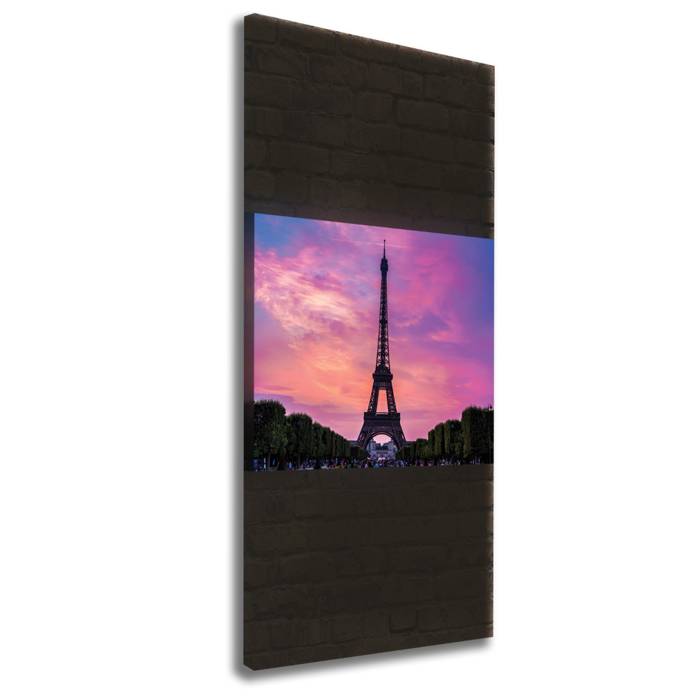 Canvas wall art Eiffel Paris tower