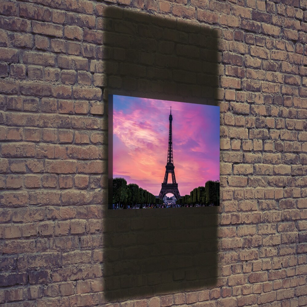 Canvas wall art Eiffel Paris tower