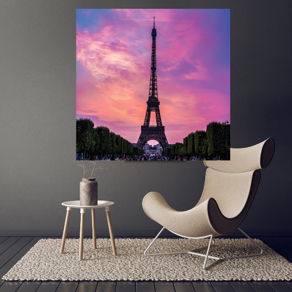 Canvas wall art Eiffel Paris tower