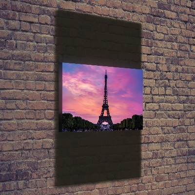 Canvas wall art Eiffel Paris tower