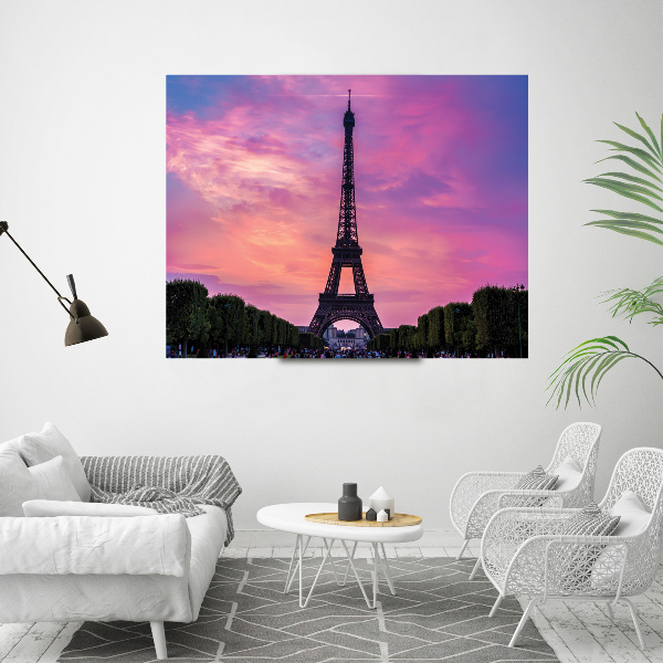 Canvas wall art Eiffel Paris tower