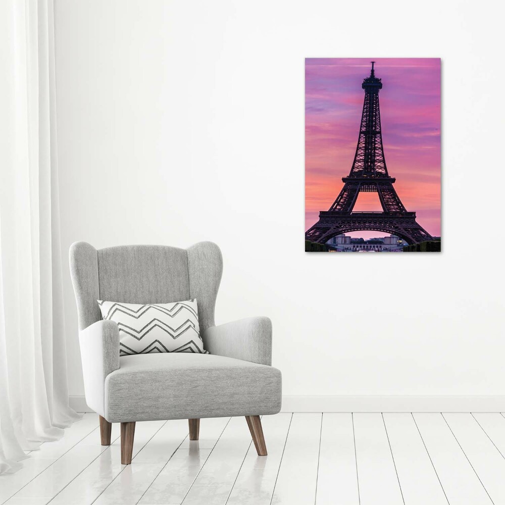 Canvas wall art Eiffel Paris tower