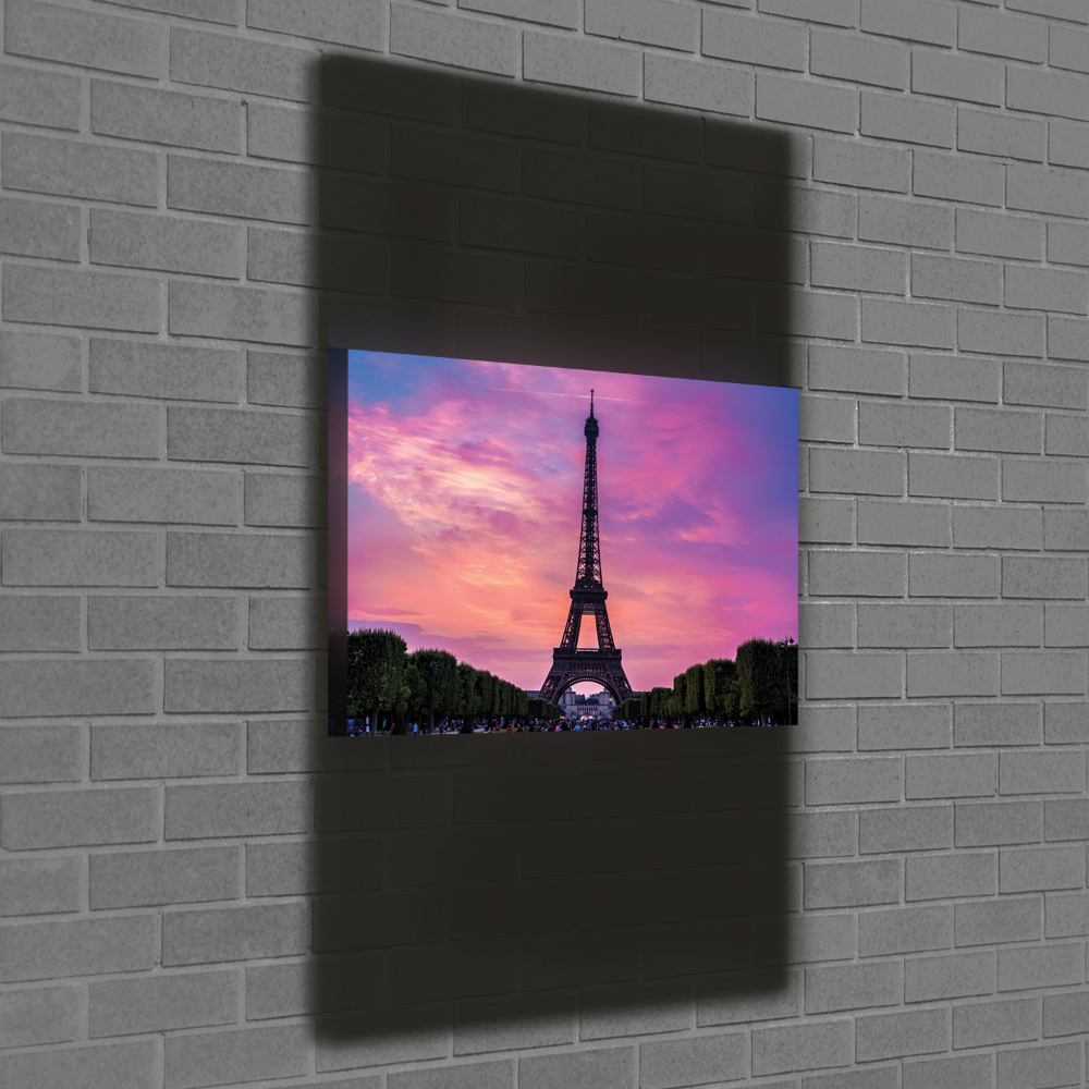 Canvas wall art Eiffel Paris tower