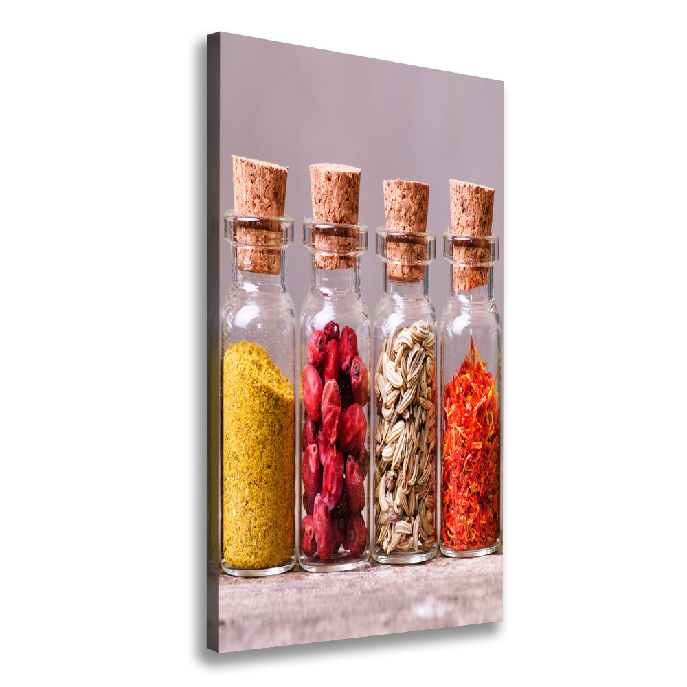 Canvas wall art Colorful spices