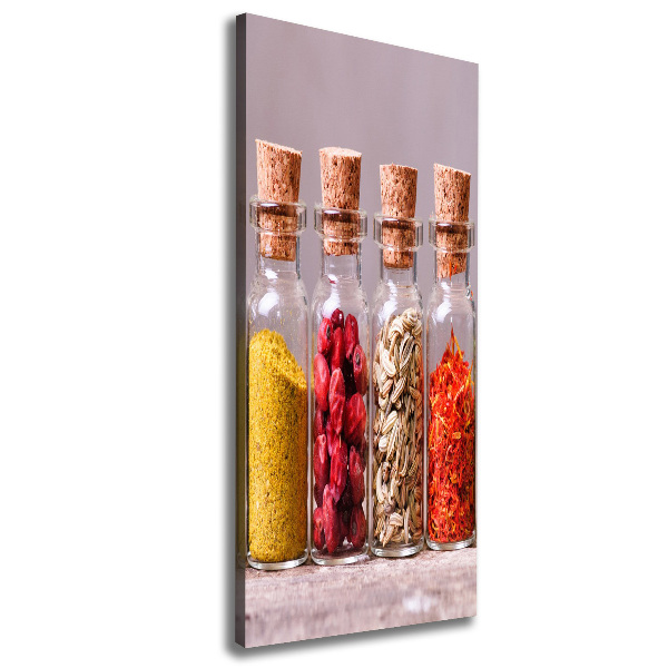 Canvas wall art Colorful spices