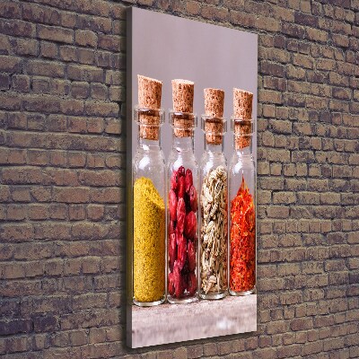 Canvas wall art Colorful spices