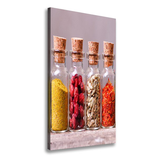 Canvas wall art Colorful spices