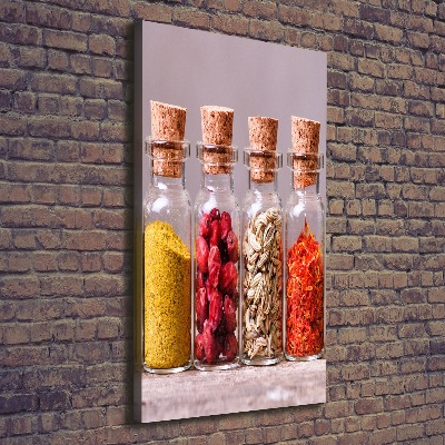 Canvas wall art Colorful spices