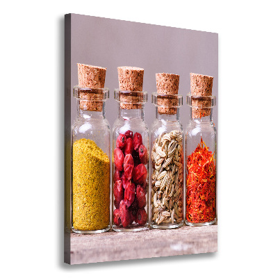 Canvas wall art Colorful spices