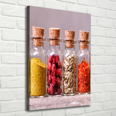 Canvas wall art Colorful spices