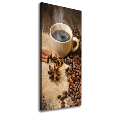 Large canvas wall art Cup of coffee