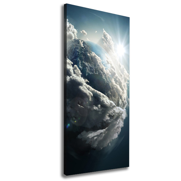 Large canvas wall art Planet Earth