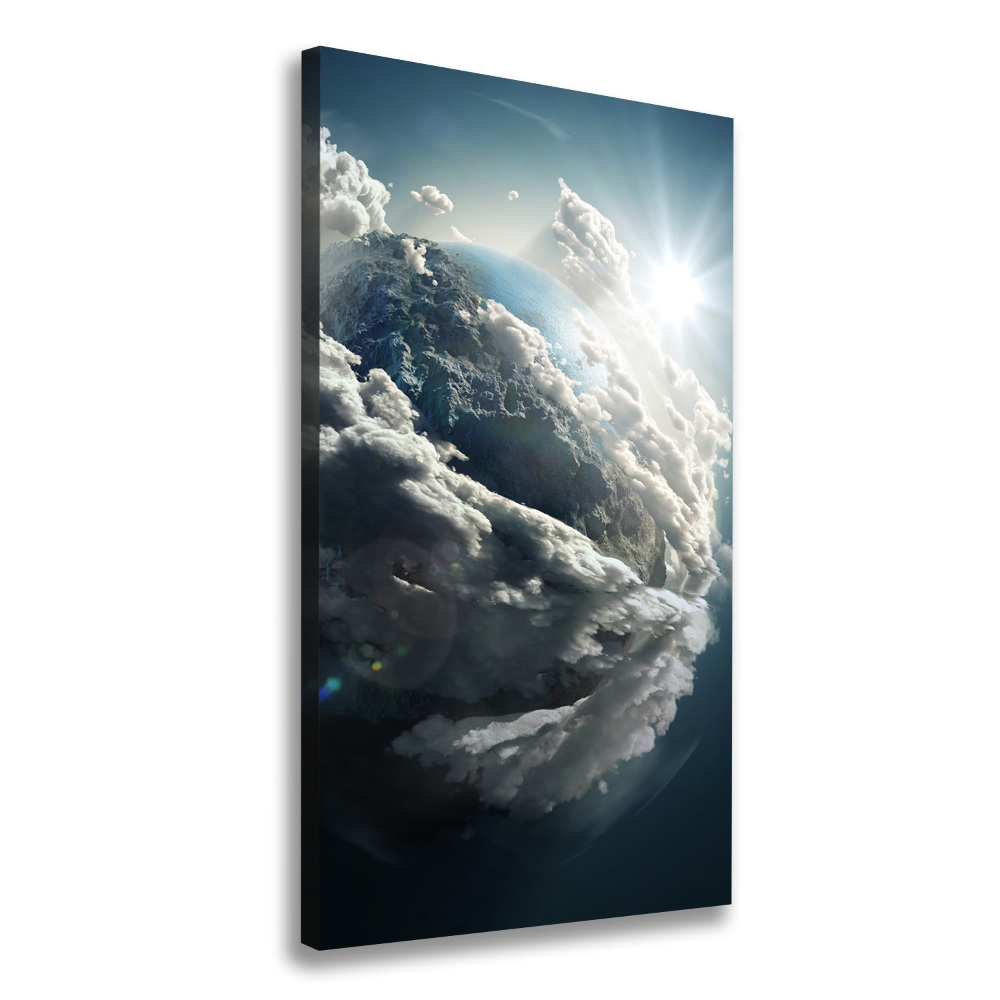 Large canvas wall art Planet Earth