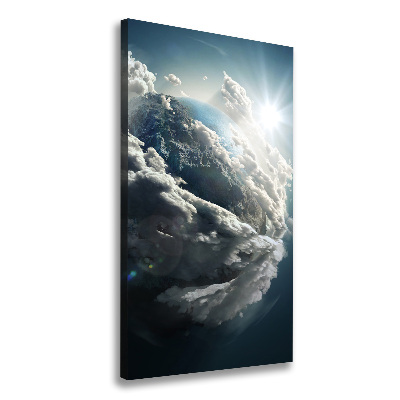 Large canvas wall art Planet Earth