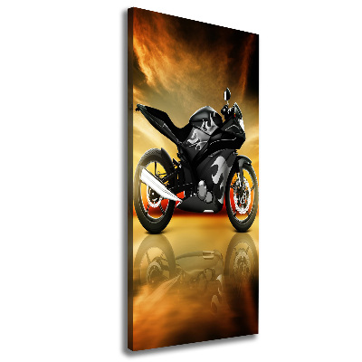 Canvas wall art Motorbike