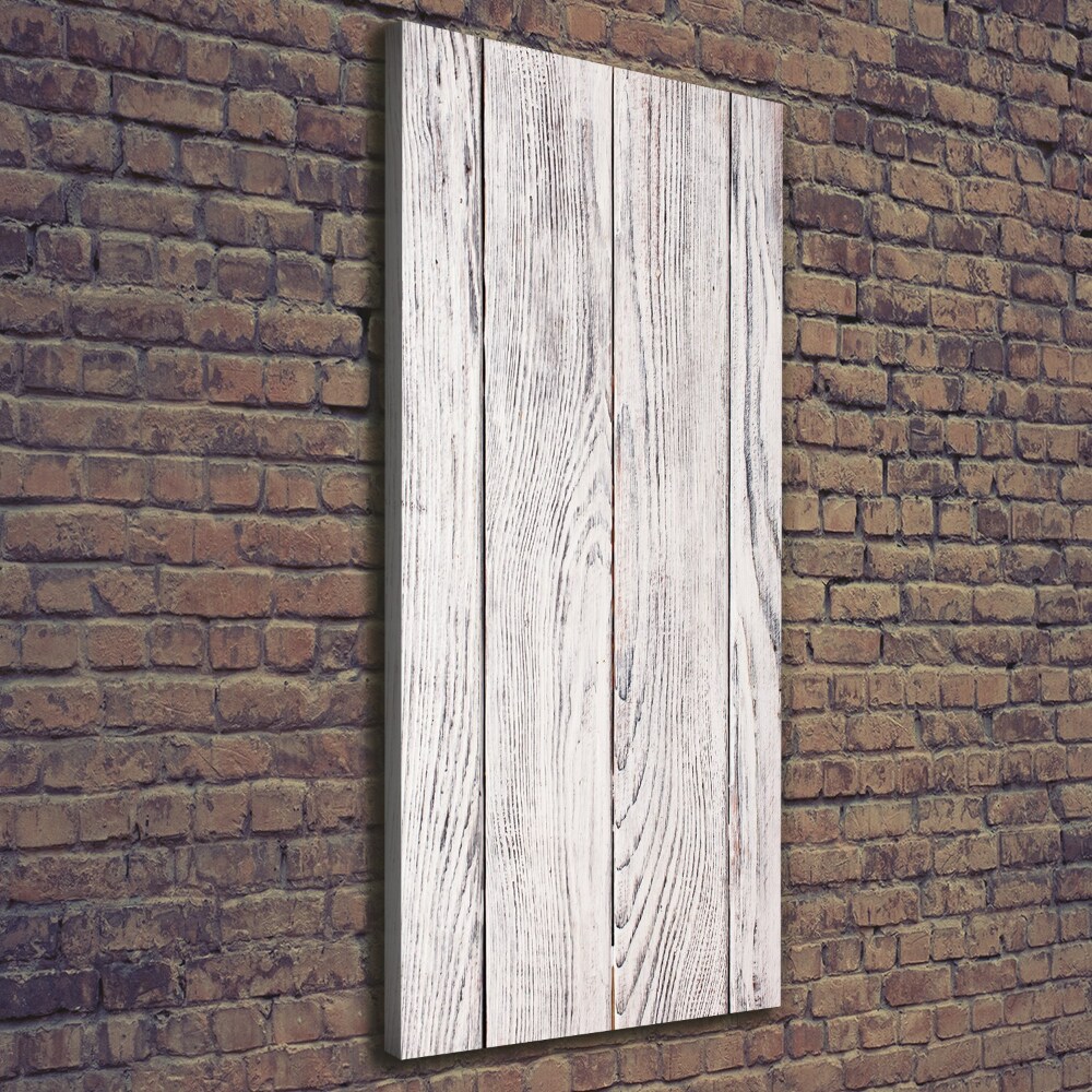 Canvas wall art Wooden wall