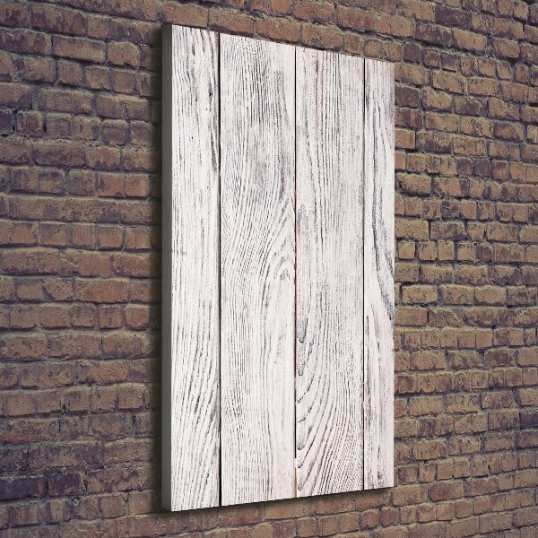 Canvas wall art Wooden wall