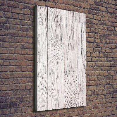 Canvas wall art Wooden wall