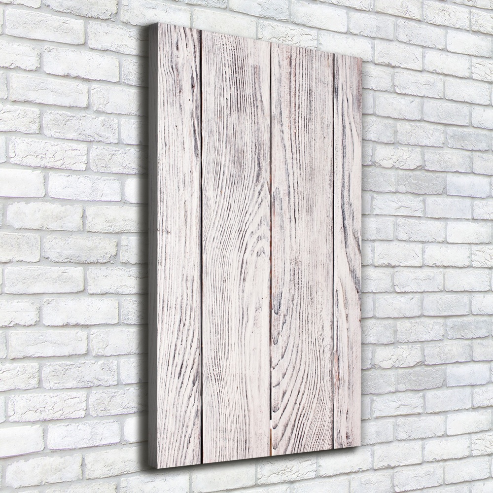 Canvas wall art Wooden wall