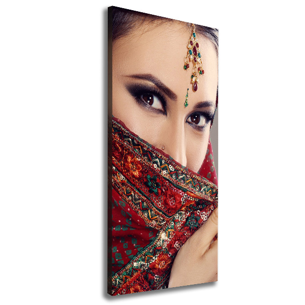 Canvas wall art Indian woman